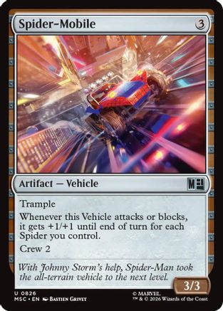 Spider-Mobile (826) - Commander: Marvel Super Heroes