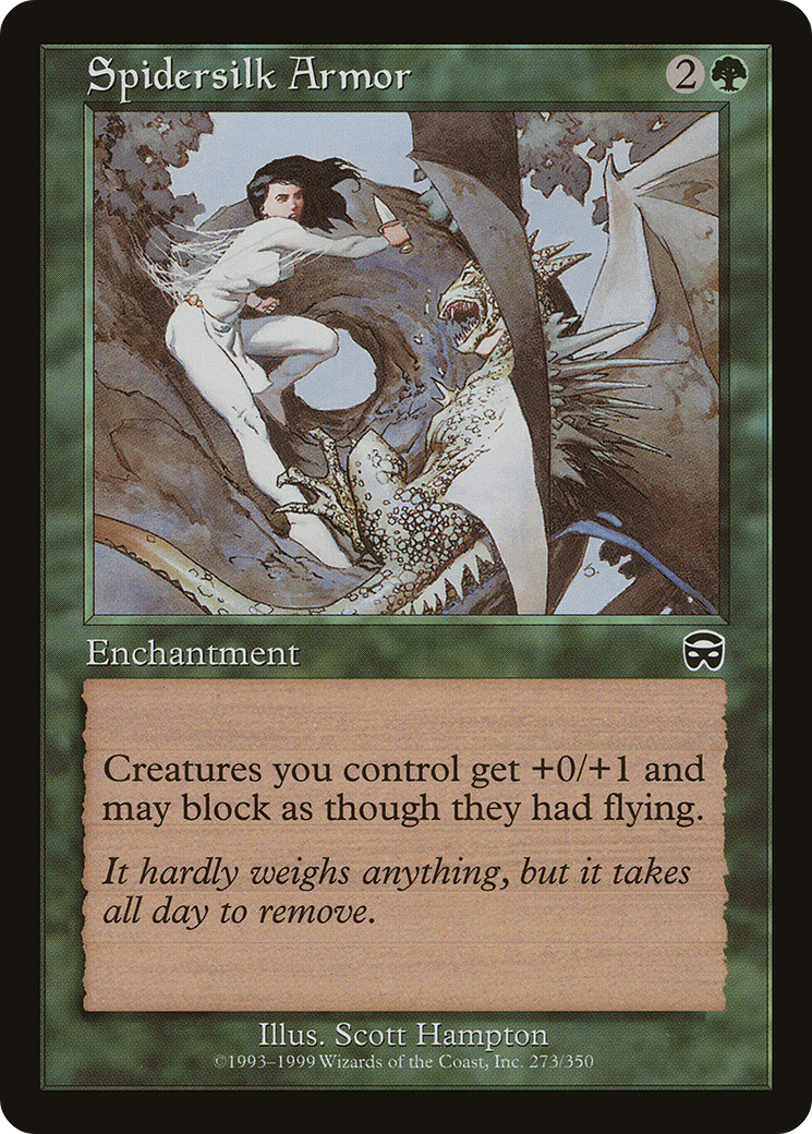 Spidersilk Armor (273) - Mercadian Masques
