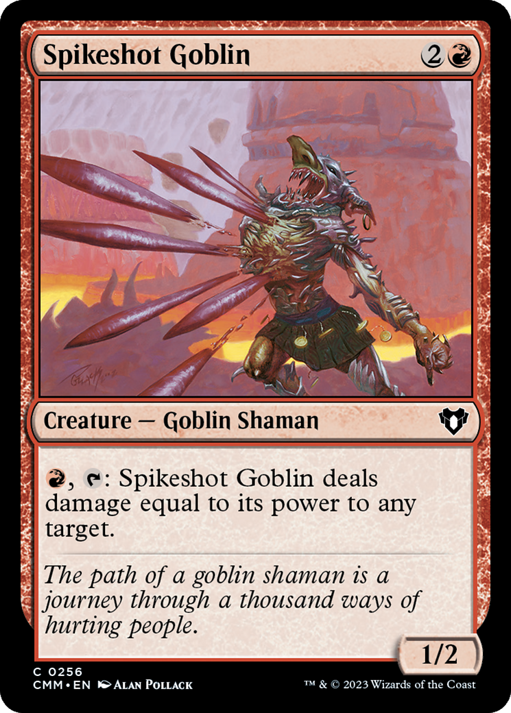 Spikeshot Goblin (256) - Commander Masters