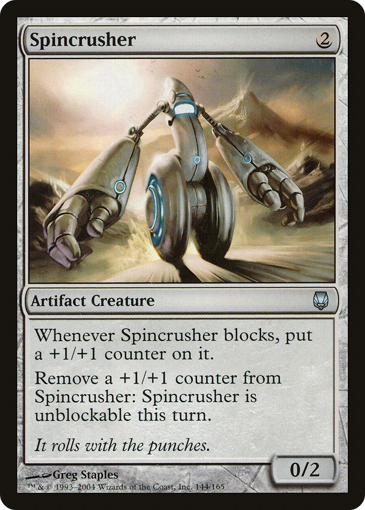 Spincrusher (144) Foil - Darksteel