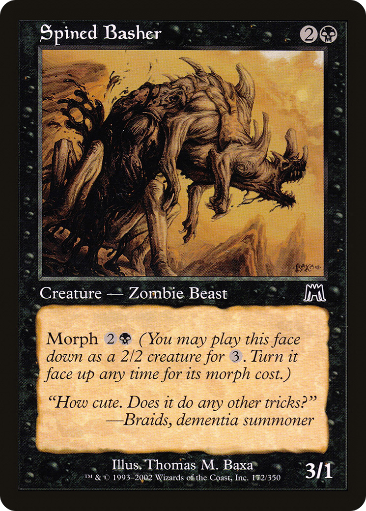 Spined Basher (172) Foil - Onslaught