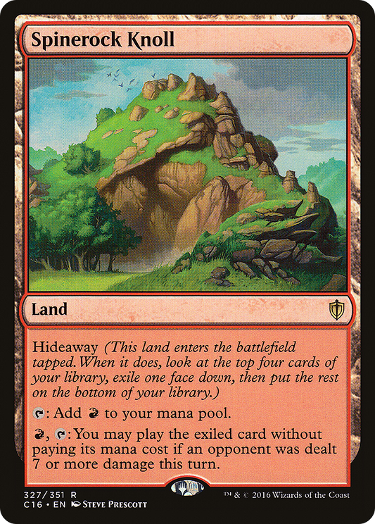 Spinerock Knoll (327) - Commander 2016