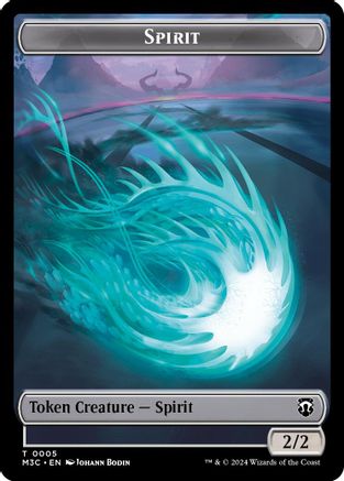Spirit // Eldrazi (5/1) Ripple Foil - Commander: Modern Horizons 3 Tokens