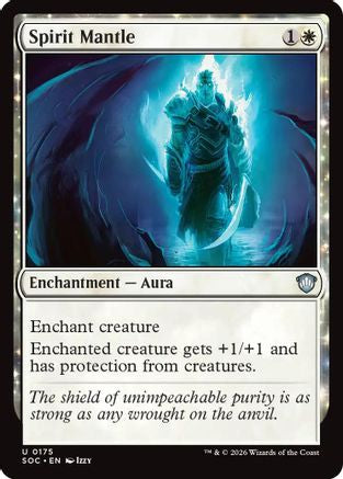 Spirit Mantle (175) - Commander: Secrets of Strixhaven