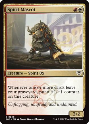 Spirit Mascot (230) - Secrets of Strixhaven