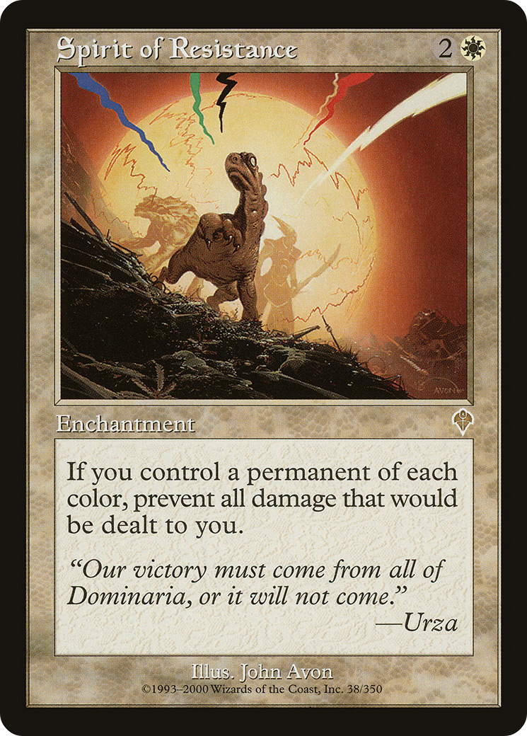 Spirit of Resistance (038) Foil - Invasion