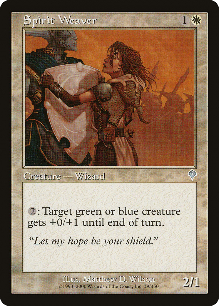Spirit Weaver (039) Foil - Invasion