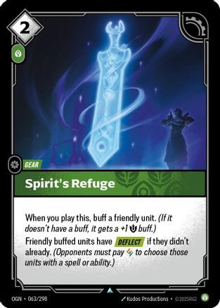 Spirit's Refuge (063) Foil - Origins