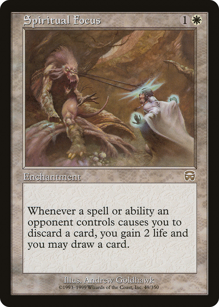 Spiritual Focus (049) Foil - Mercadian Masques
