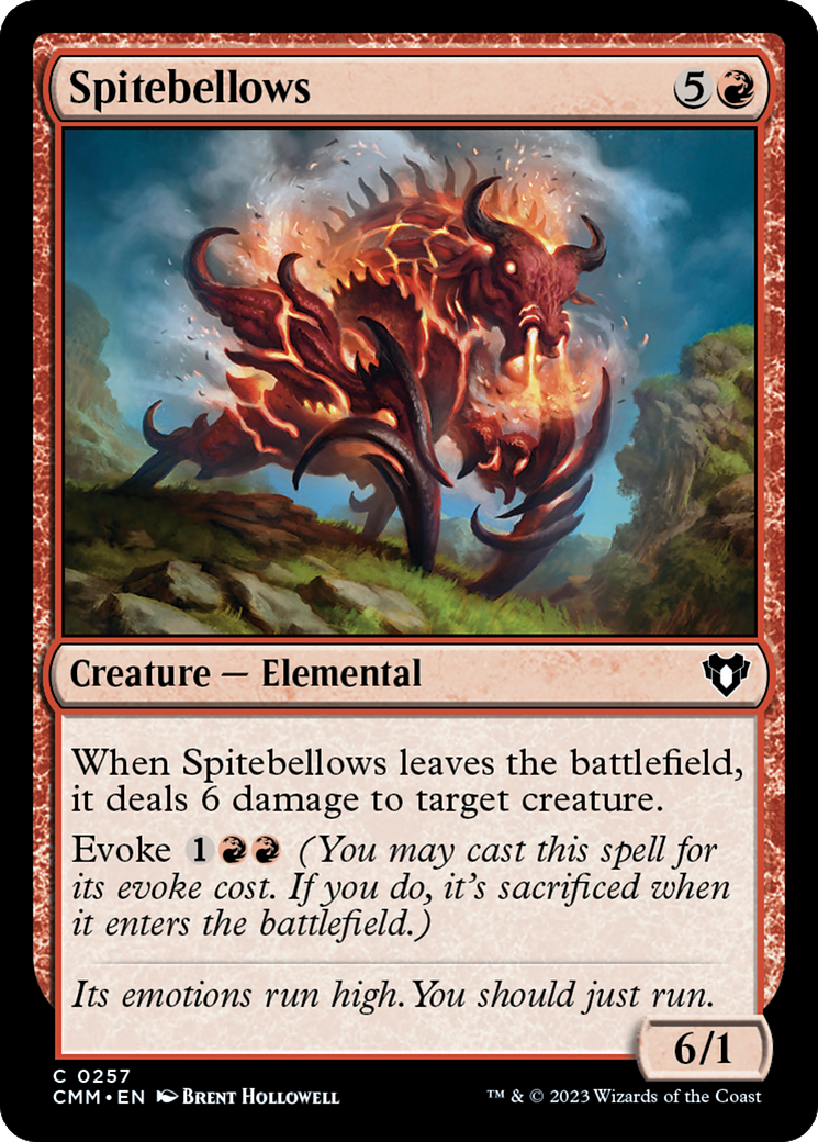 Spitebellows (257) - Commander Masters