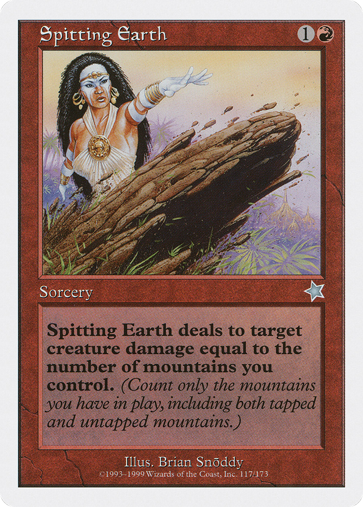 Spitting Earth (117) - Starter 1999