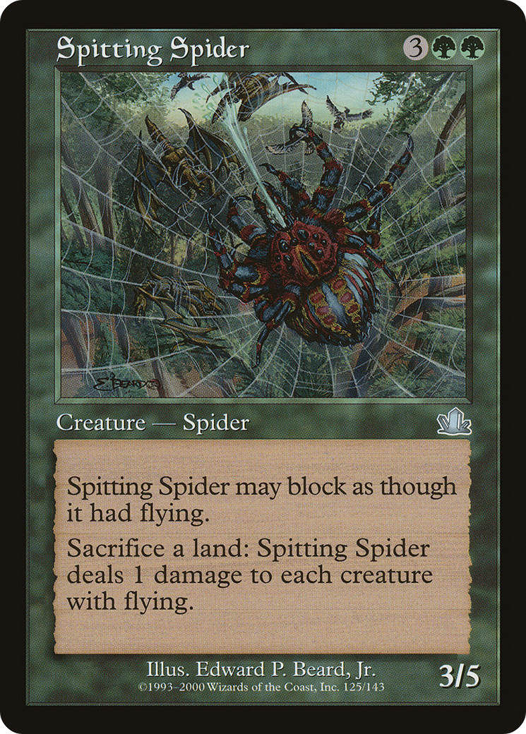 Spitting Spider (125) - Prophecy