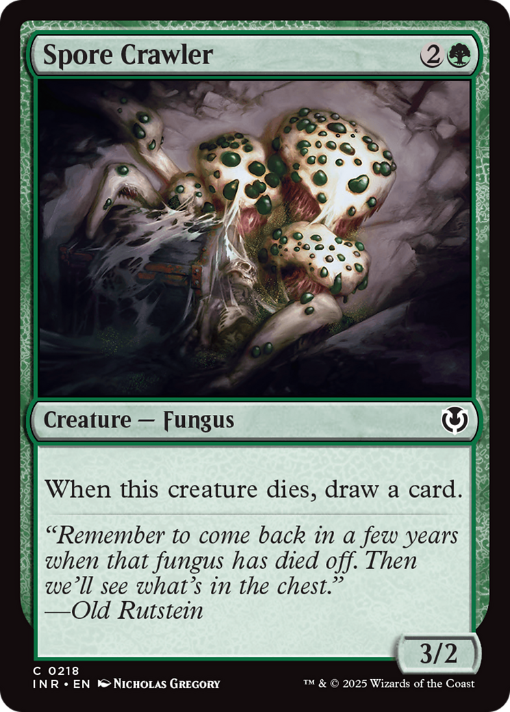 Spore Crawler (218) Foil - Innistrad Remastered