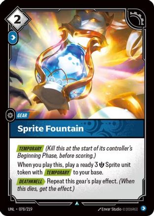Sprite Fountain (078) - Unleashed