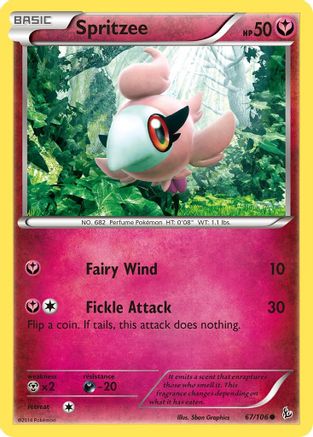 Spritzee (67) Reverse Holofoil - Flashfire