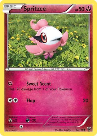 Spritzee (92) - XY Base Set