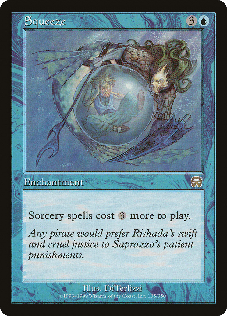 Squeeze (105) Foil - Mercadian Masques