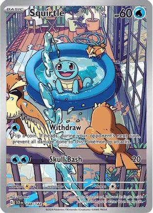 Squirtle (148) Holofoil - Stellar Crown