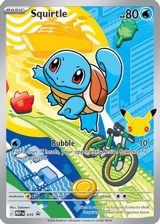 Squirtle (39) Holofoil - Black Star Promos