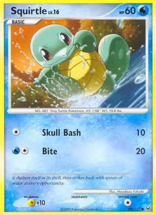 Squirtle (96) - Platinum
