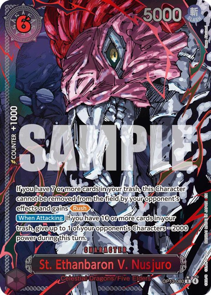 St. Ethanbaron V. Nusjuro (Parallel) (OP13-080) Foil