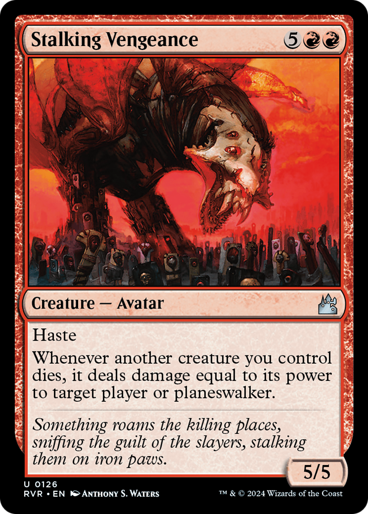 Stalking Vengeance (126) - Ravnica Remastered