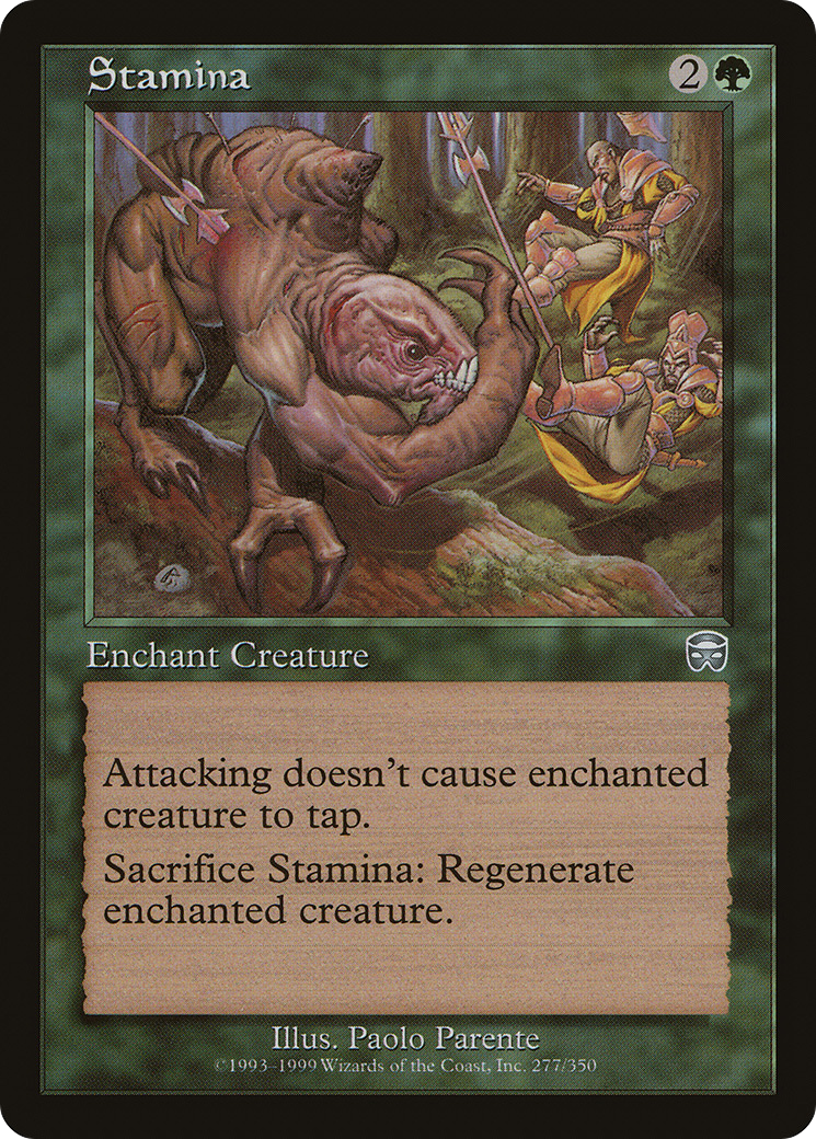 Stamina (277) Foil - Mercadian Masques