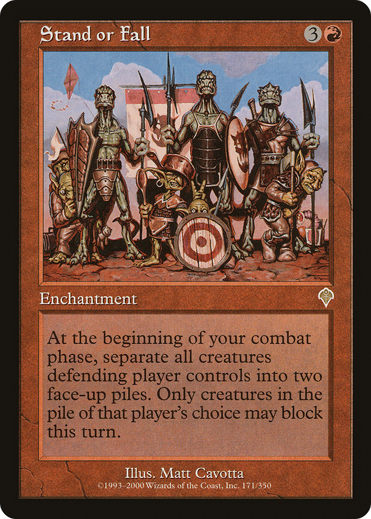 Stand or Fall (171) Foil - Invasion