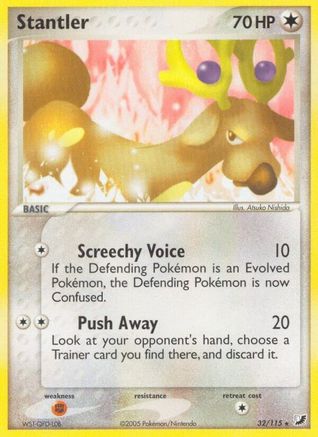 Stantler (32) Reverse Holofoil - Unseen Forces