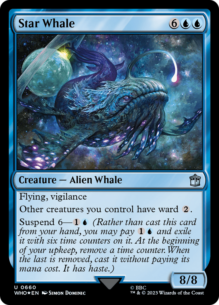 Star Whale (660) Surge Foil - Doctor Who