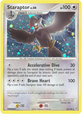 Staraptor (16) Reverse Holofoil - Diamond & Pearl