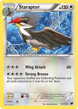 Staraptor (97) - Plasma Freeze