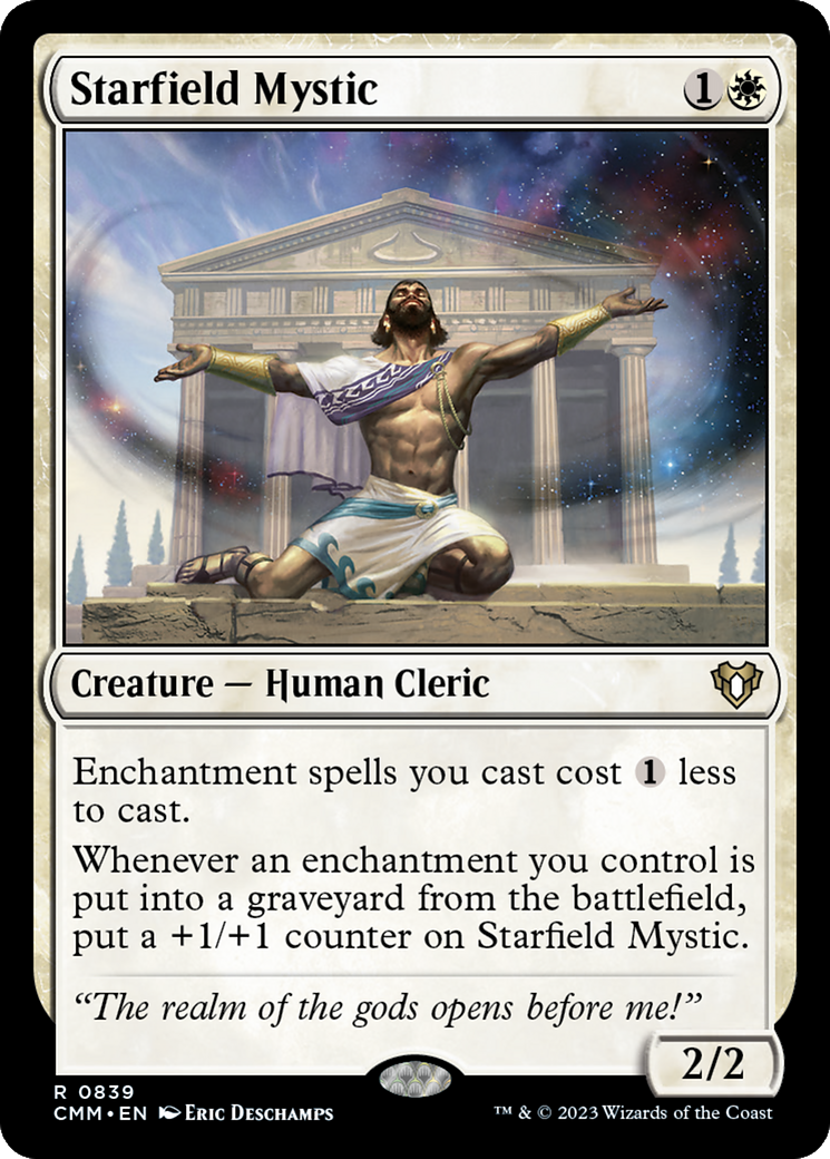 Starfield Mystic (839) - Commander Masters