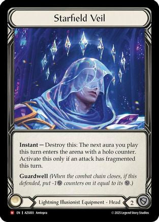 Starfield Veil (AZS003) Rainbow Foil - Armory Deck: Zyggy