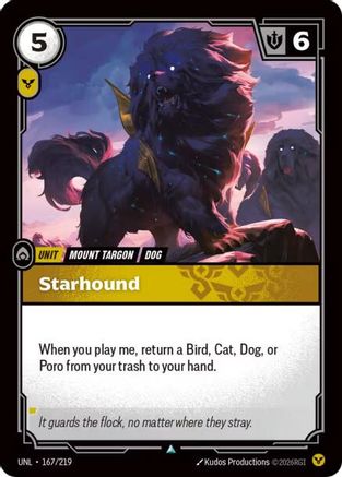Starhound (167) Foil - Unleashed