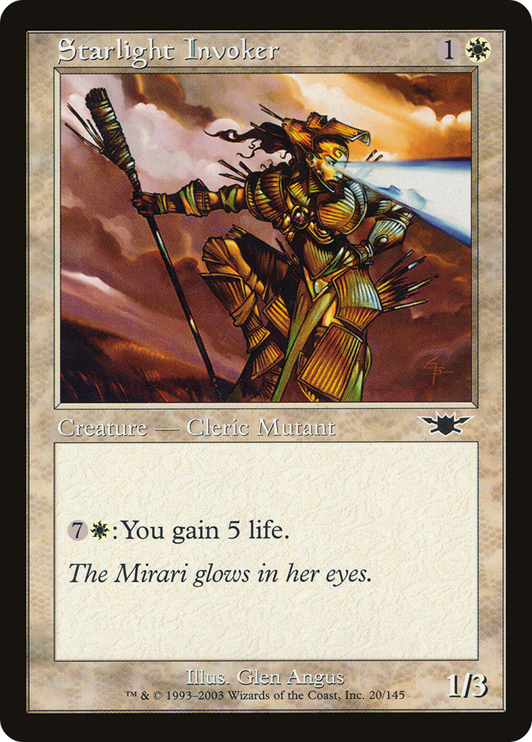 Starlight Invoker (020) Foil - Legions