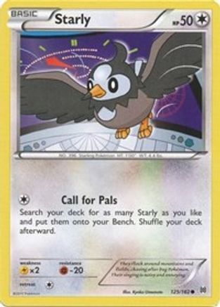 Starly (125) Reverse Holofoil - BREAKthrough