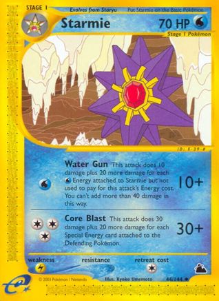 Starmie (44) - Skyridge