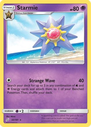 Starmie (65) - Team Up