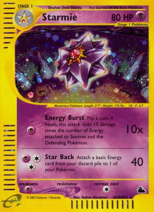 Starmie (H28) (H28) Holofoil - Skyridge