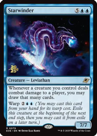 Starwinder (Prerelease) (079) Foil - Edge of Eternities