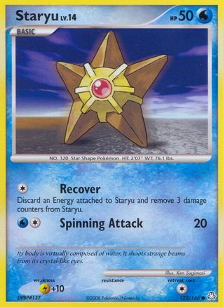 Staryu (122) Reverse Holofoil - Legends Awakened