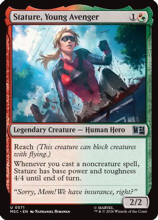 Stature, Young Avenger (571) Foil - Marvel Super Heroes