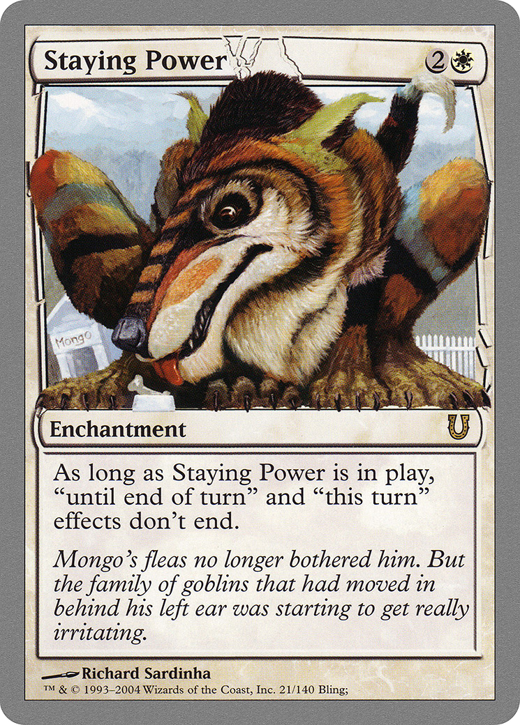 Staying Power (021) Foil - Unhinged
