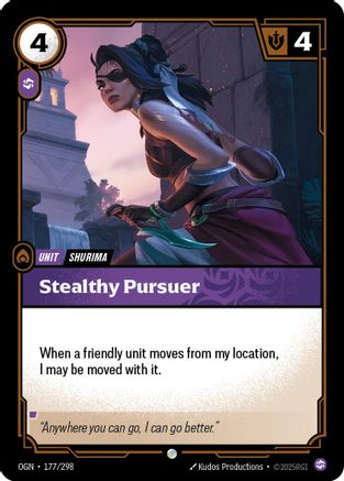 Stealthy Pursuer (177) - Origins