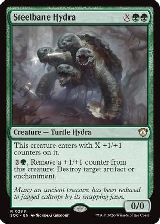 Steelbane Hydra (288) - Commander: Secrets of Strixhaven