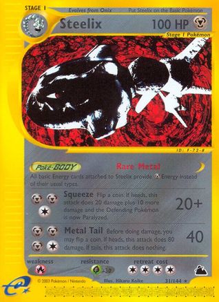 Steelix (31) Reverse Holofoil - Skyridge