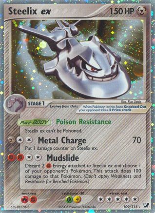 Steelix ex (109) Holofoil - Unseen Forces