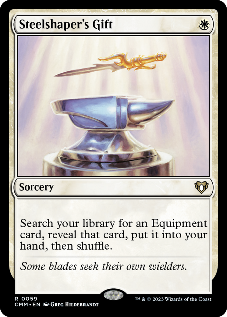 Steelshaper's Gift (059) - Commander Masters