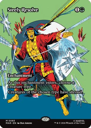 Steely Resolve (083) - Marvel Universe